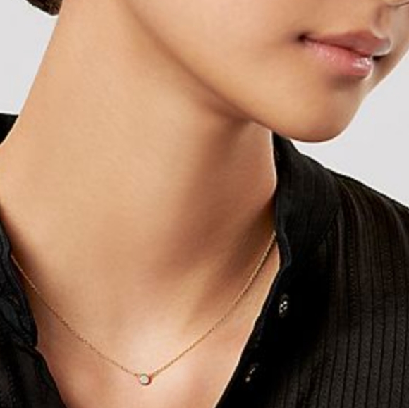 18K Tiffany Classic Diamond Solitaire Necklace des - Picture 8 of 10